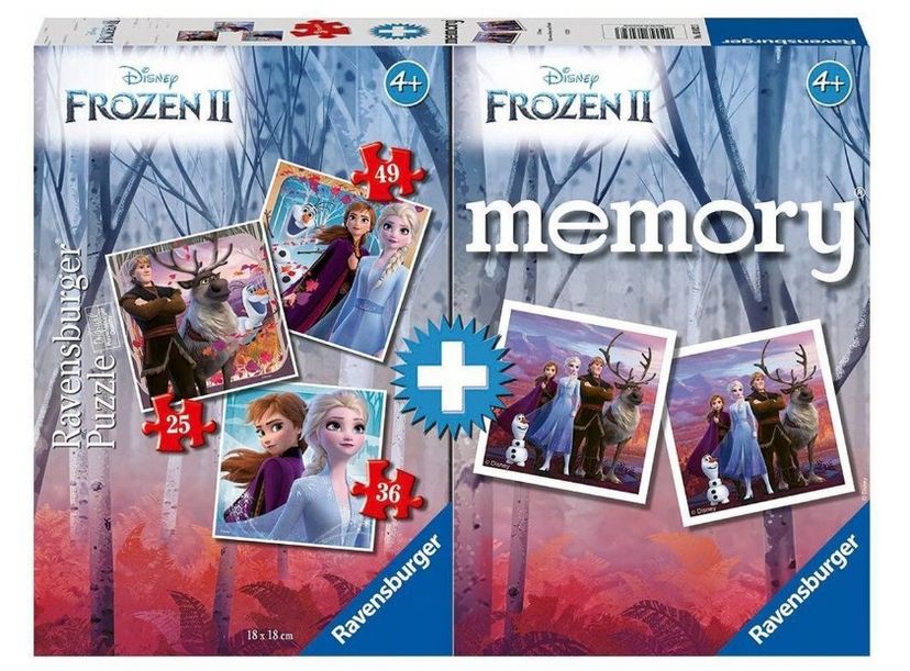 Ravensburger 3 Puzzles + Memory - Frozen II - 25 Piece Jigsaw Puzzle - Find Jigsaw  Puzzle - Puzzle Finder